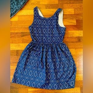 Francesca’s flattering dress in medium.